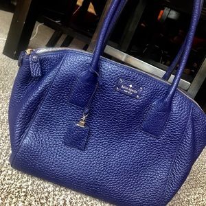 Kate Spade, navy blue purse.